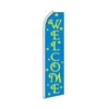 Welcome Swooper Flag - 11.5ft X 2.5ft