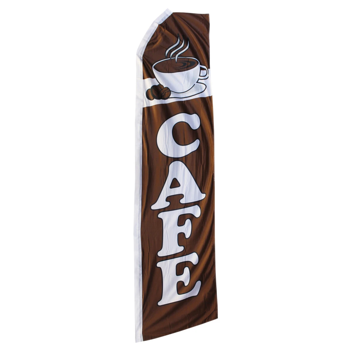 Cafe Swooper Flag - 11.5ft X 2.5ft 1 Cafe Swooper Flag - 11.5ft X 2.5ft