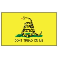 Gadsden 3ft X 5ft Printed Polyester Flag