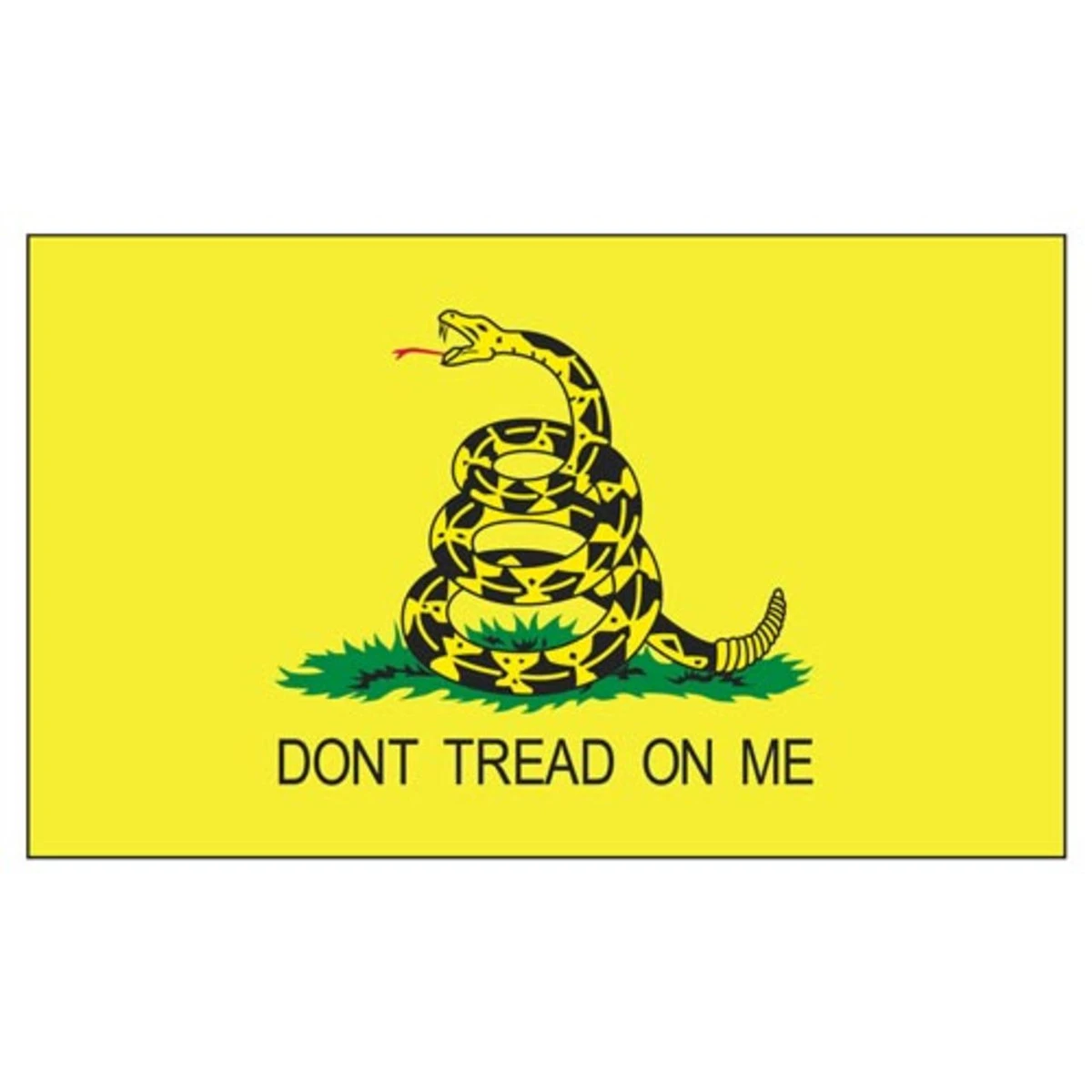 Gadsden 3ft X 5ft Printed Polyester Flag 1 Gadsden 3ft X 5ft Printed Polyester Flag