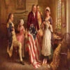 Betsy Ross Showing An American Flag Wallpaper 1280x768
