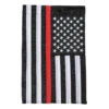 Carson Thin Red Line American Garden Flag - 12in X 18in