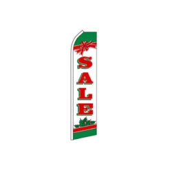 Sale Swooper Flag - Holiday Themed - 11.5ft X 2.5ft