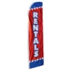 Rentals Swooper Flag - 11.5ft X 2.5ft