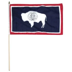 Wyoming Flag 12 X 18 Inch