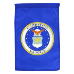 Air Force Seal Garden Flag 12" X 18" Nylon