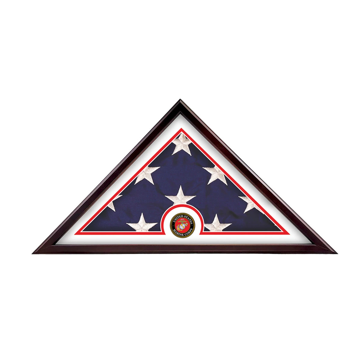 Veteran Flag Display Case With Matte Frame 5 Veteran Flag Display Case With Matte Frame - Image 5