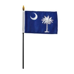 South Carolina Flag 4 X 6 Inch