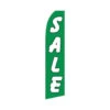 Sale Swooper Flag - Green - 11.5ft X 2.5ft